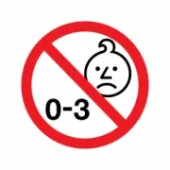 Non adatto ai bambini inferiori di tre anni