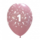 Palloncini spampati sul globo - Numero 1