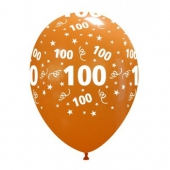 Palloncini stampati sul globo - Numero 100